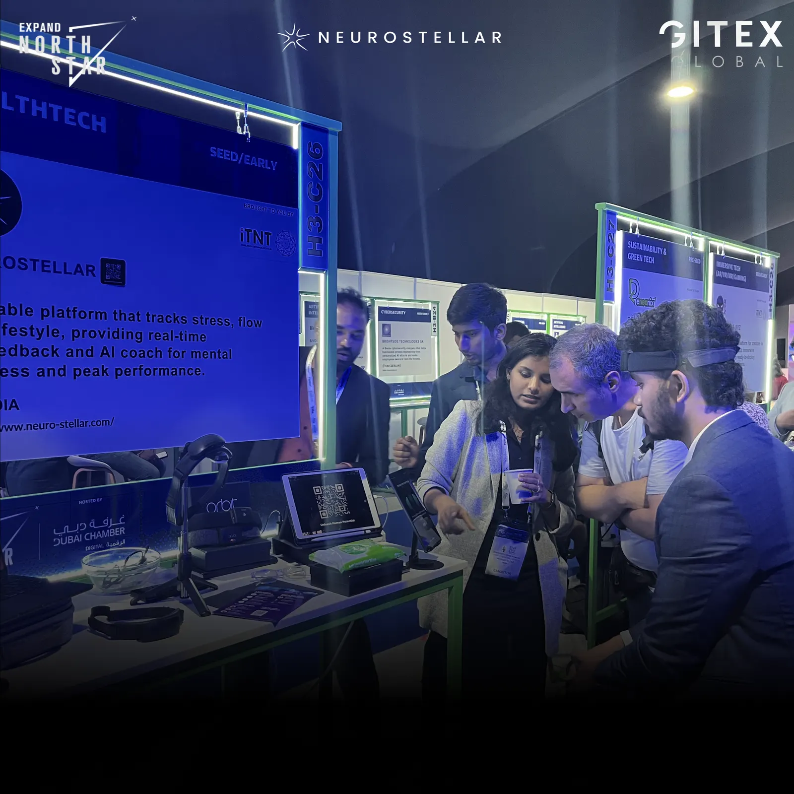 Neurostellar debuts globally at GITEX Global — Expand North Star 2024